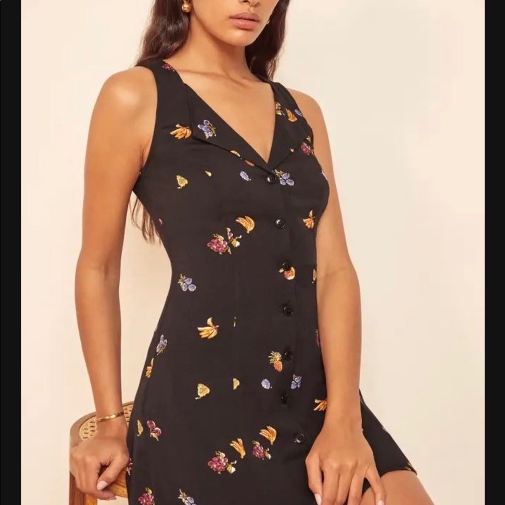 Reformation Mini Button Down Dress Size 8